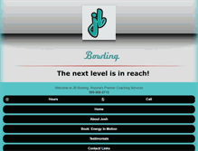 Tablet Screenshot of jbbowling.com